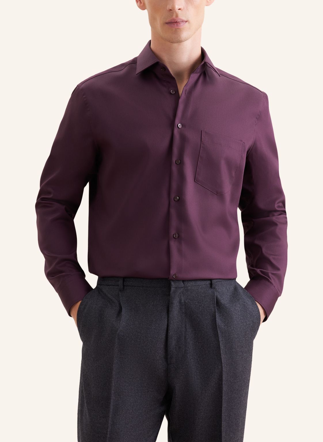 Business shirt Regular 1/1 Kent-Collar Uni