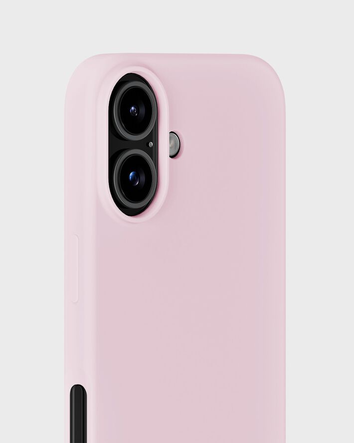 Silicone Case iPhone 16 Pale Pink