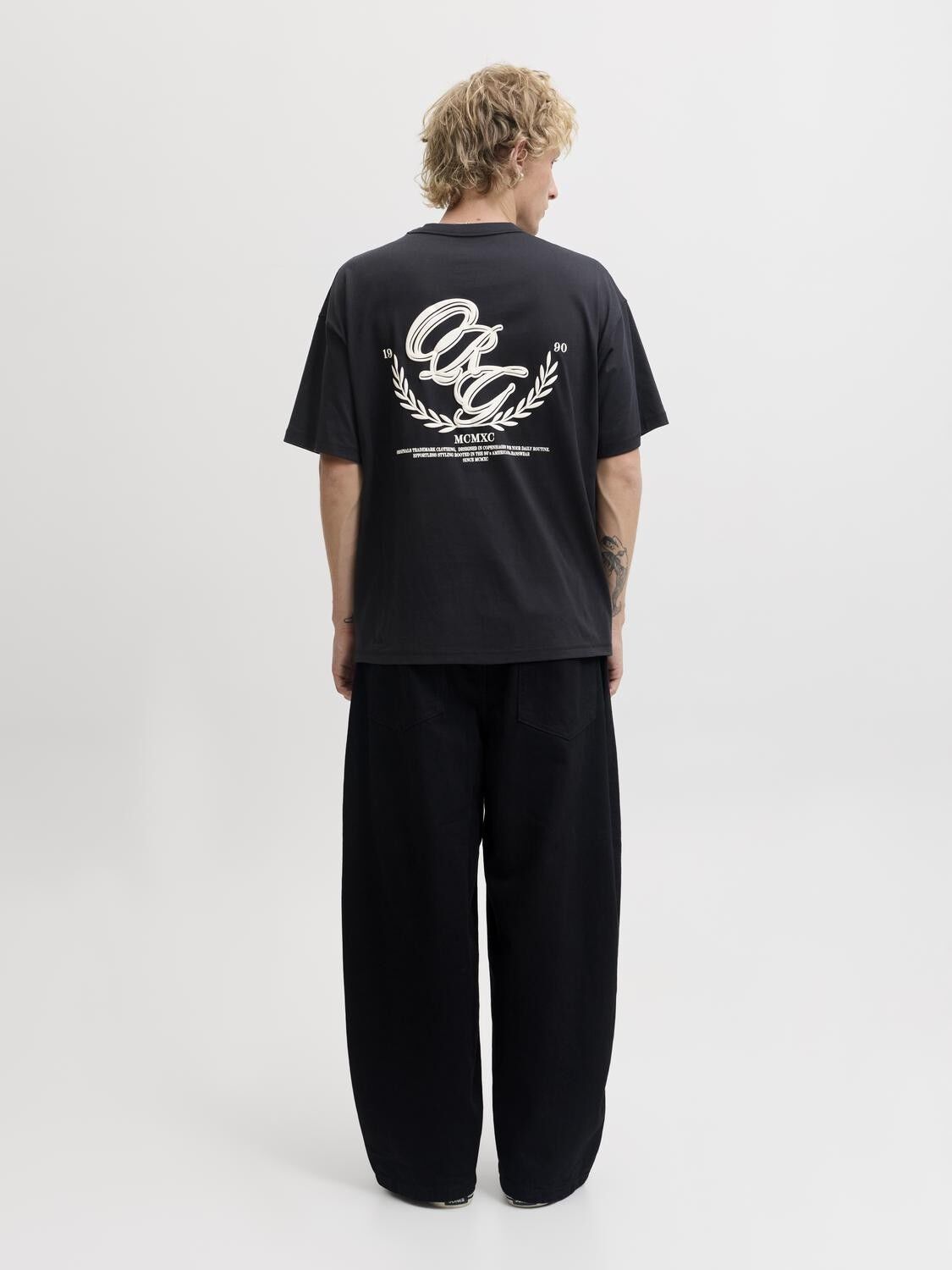 Jorfrederiksberg Back Tee Ss Cn Ln