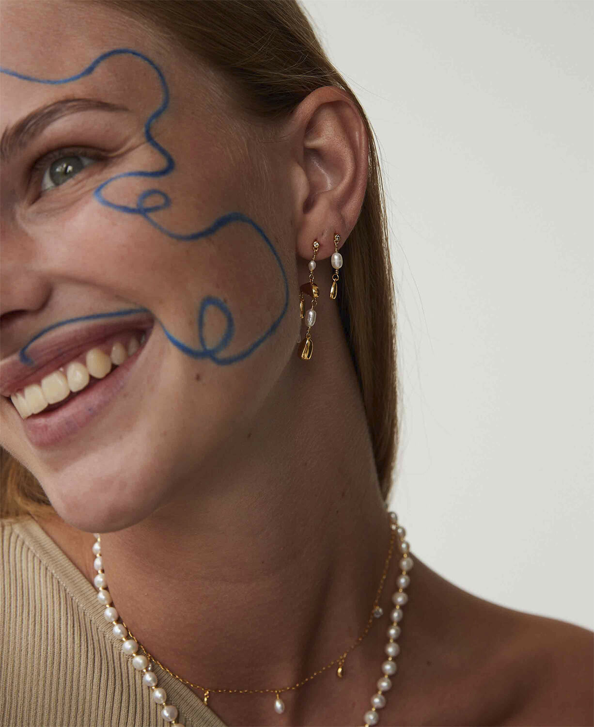 Pebble petite &oslash;reringe