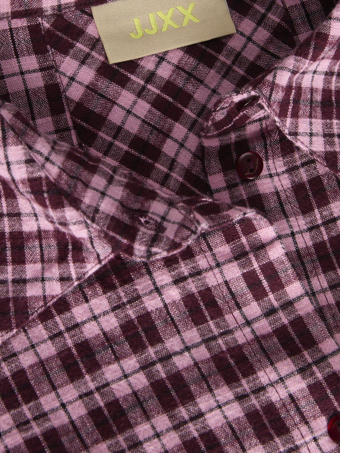 JXJAMIE FLANNEL DETAIL SHIRT WVN