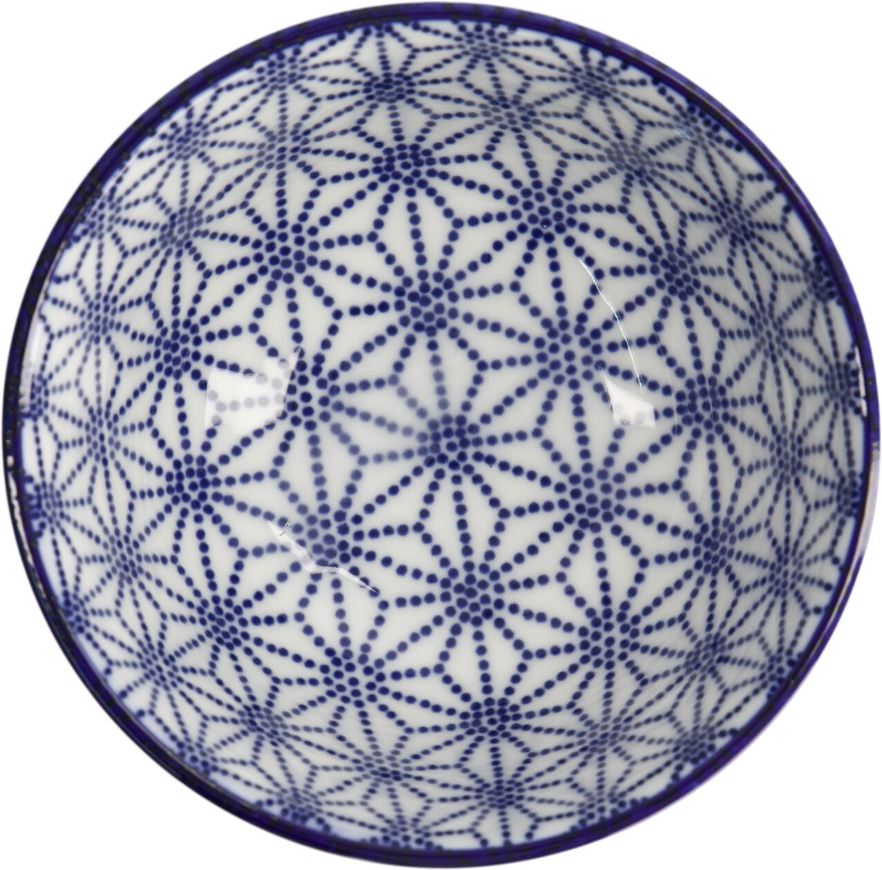 Nippon Blue Rice Bowl 12x6. 4cm Star TN-01/F 6/96