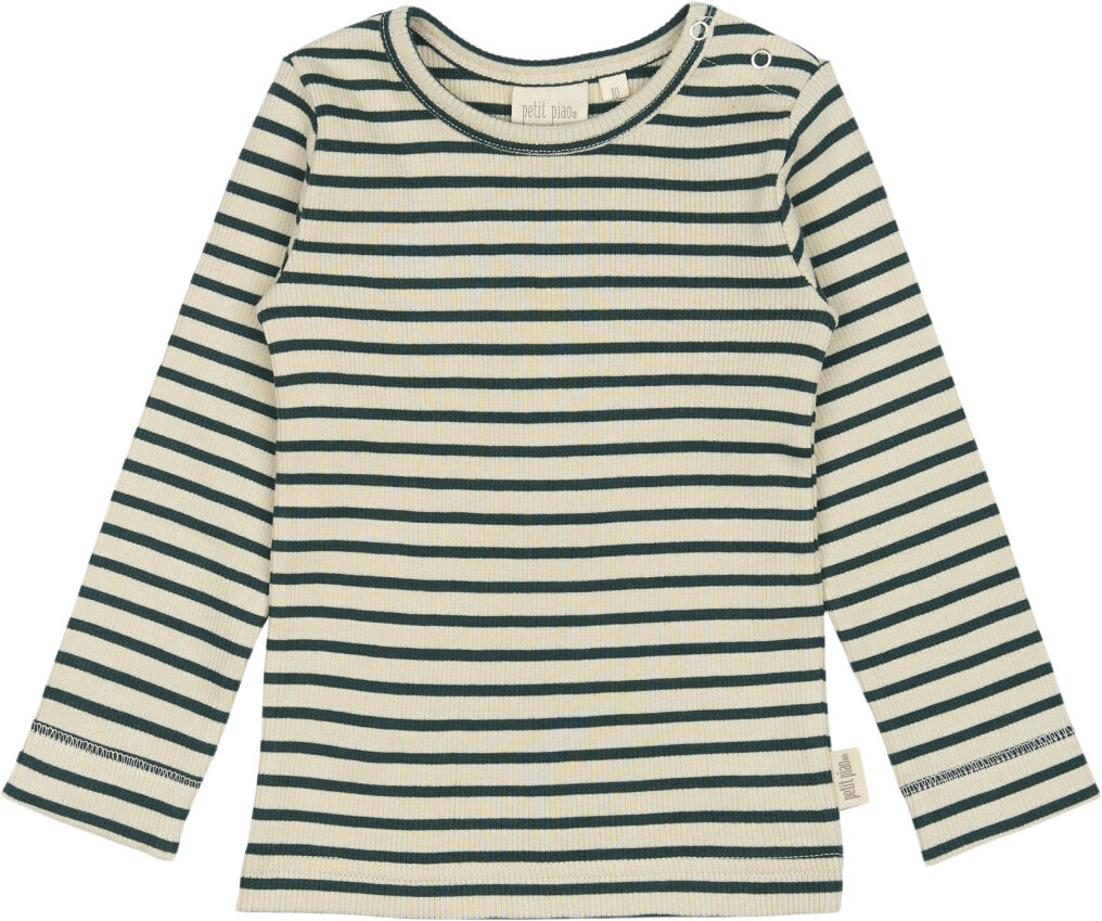 T-shirt L/S Modal Striped