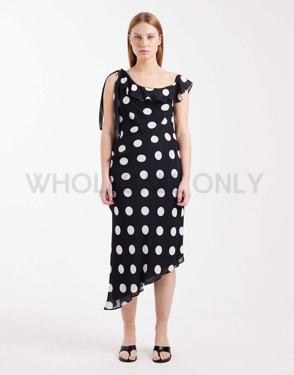 Tsnila Chiffon Tie Maxi Dress Wvn