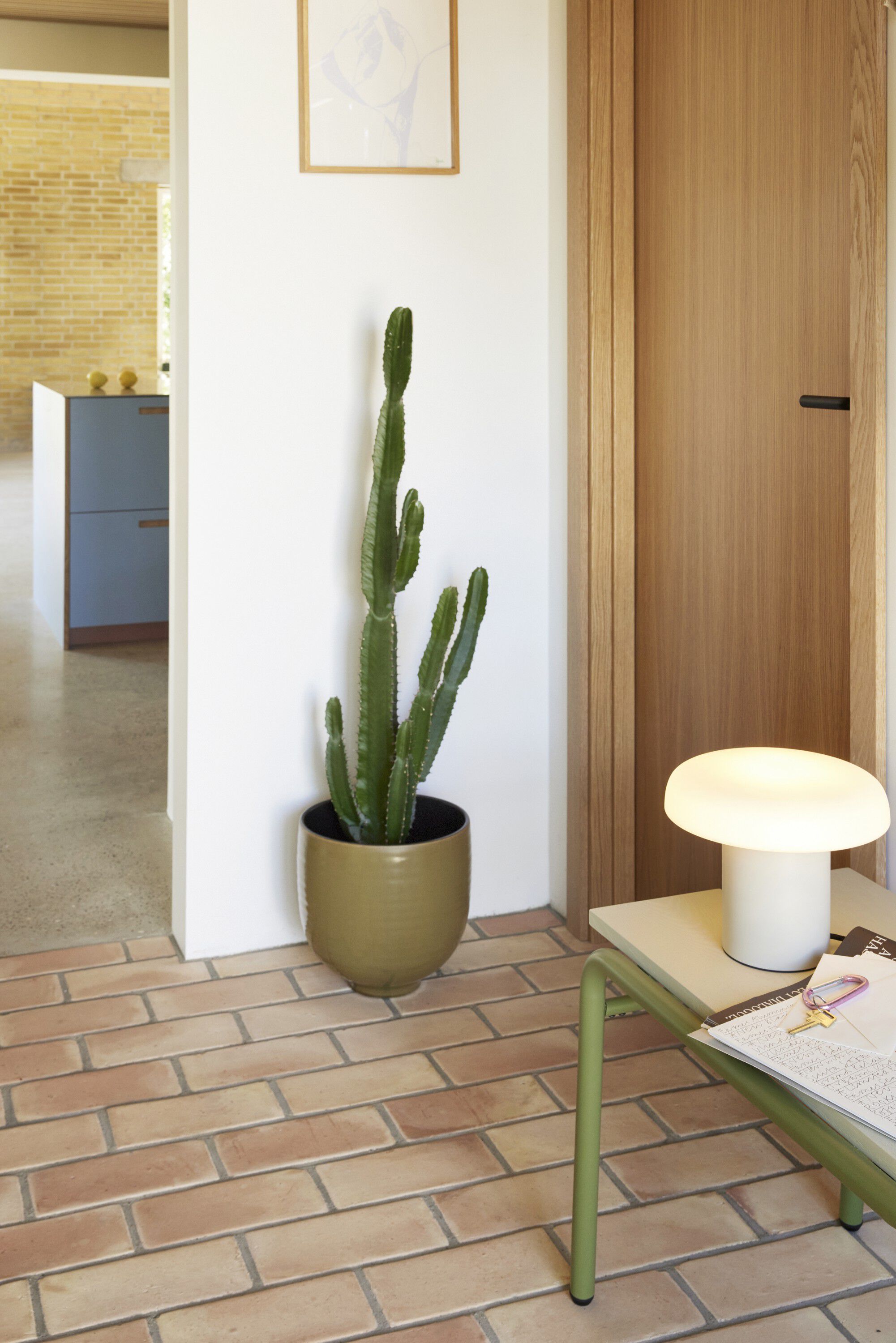 Koi B&aelig;nk Gr&oslash;n/Gr&aring;