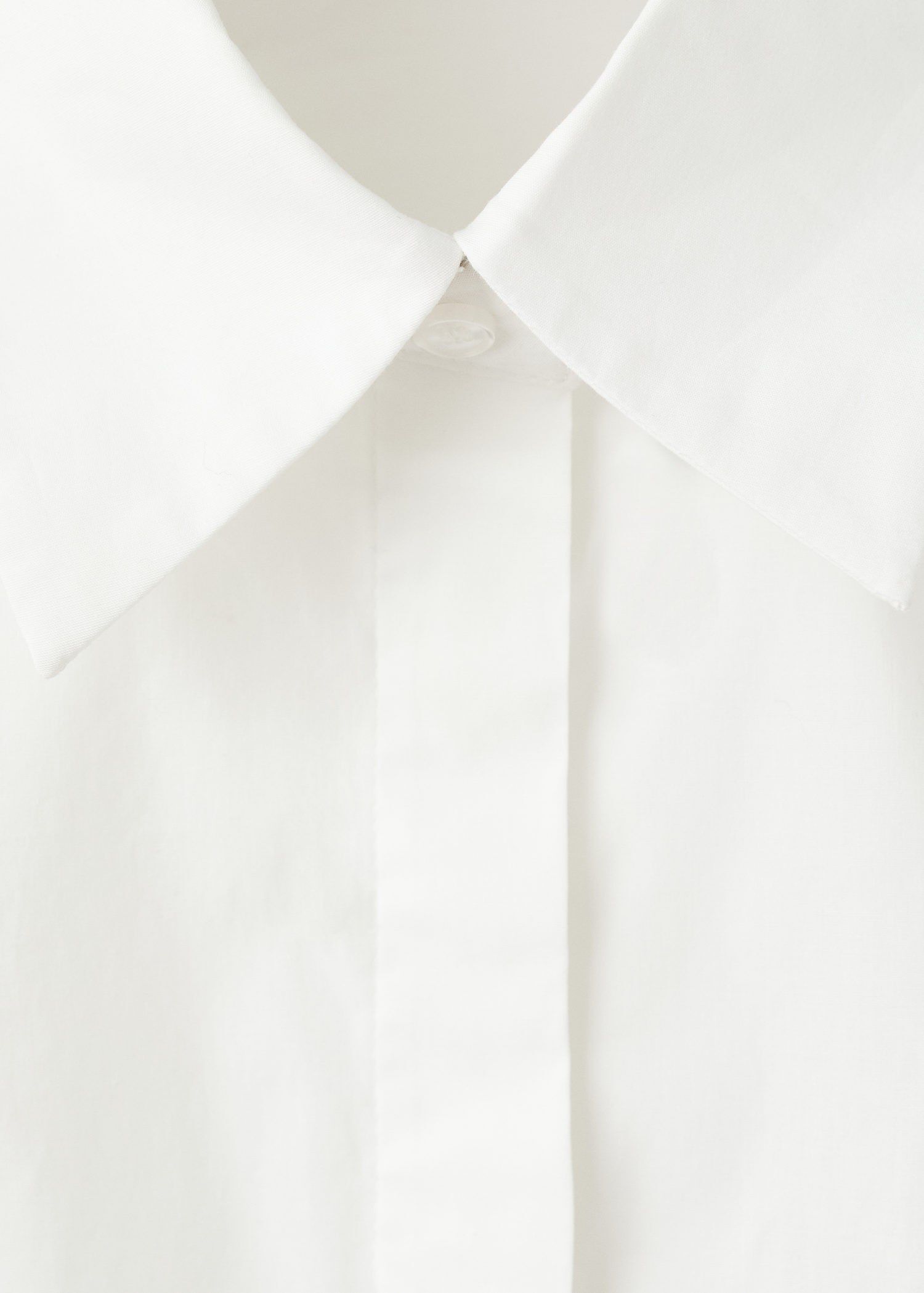 Slim-fit poplin shirt
