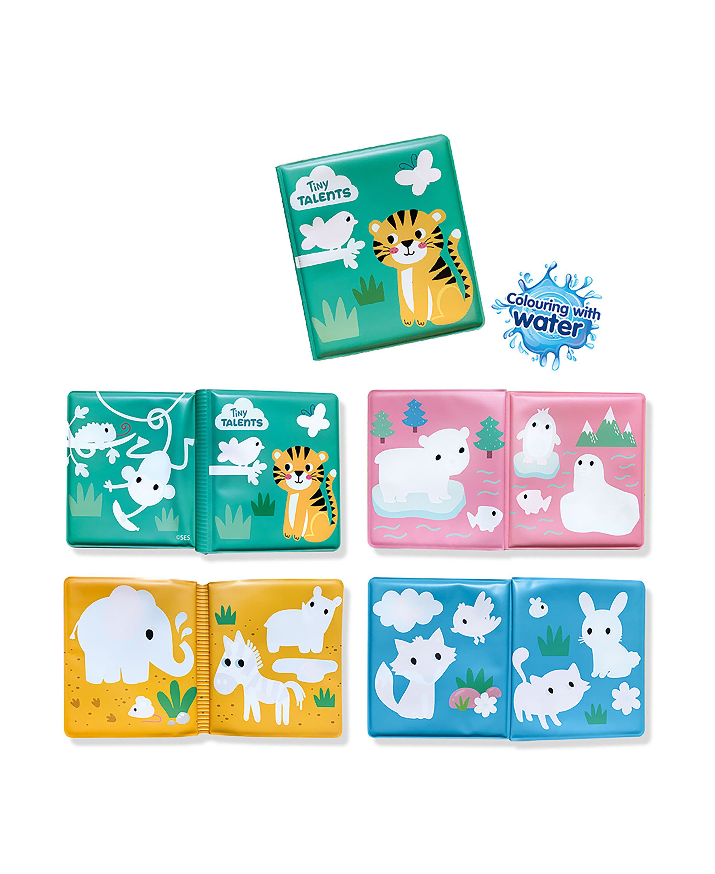 SES Creative - Badeleg - Farv med vand til badet