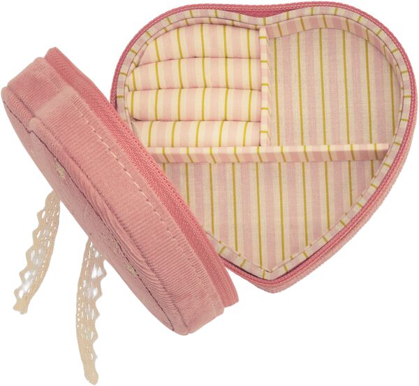 Heart Jewelry Box Pink Theatre Magic