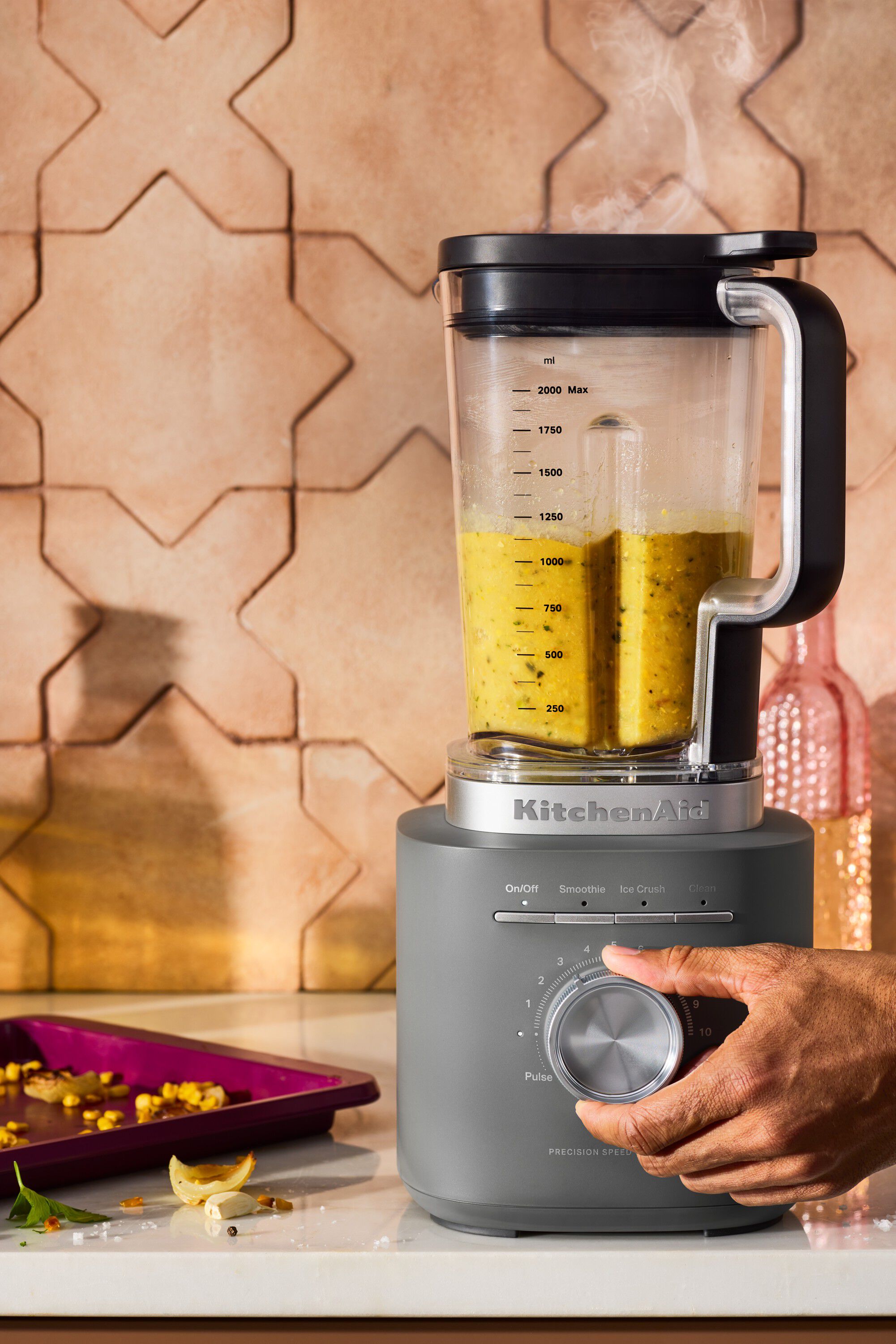 PURE POWER Blender Charcoal Grey