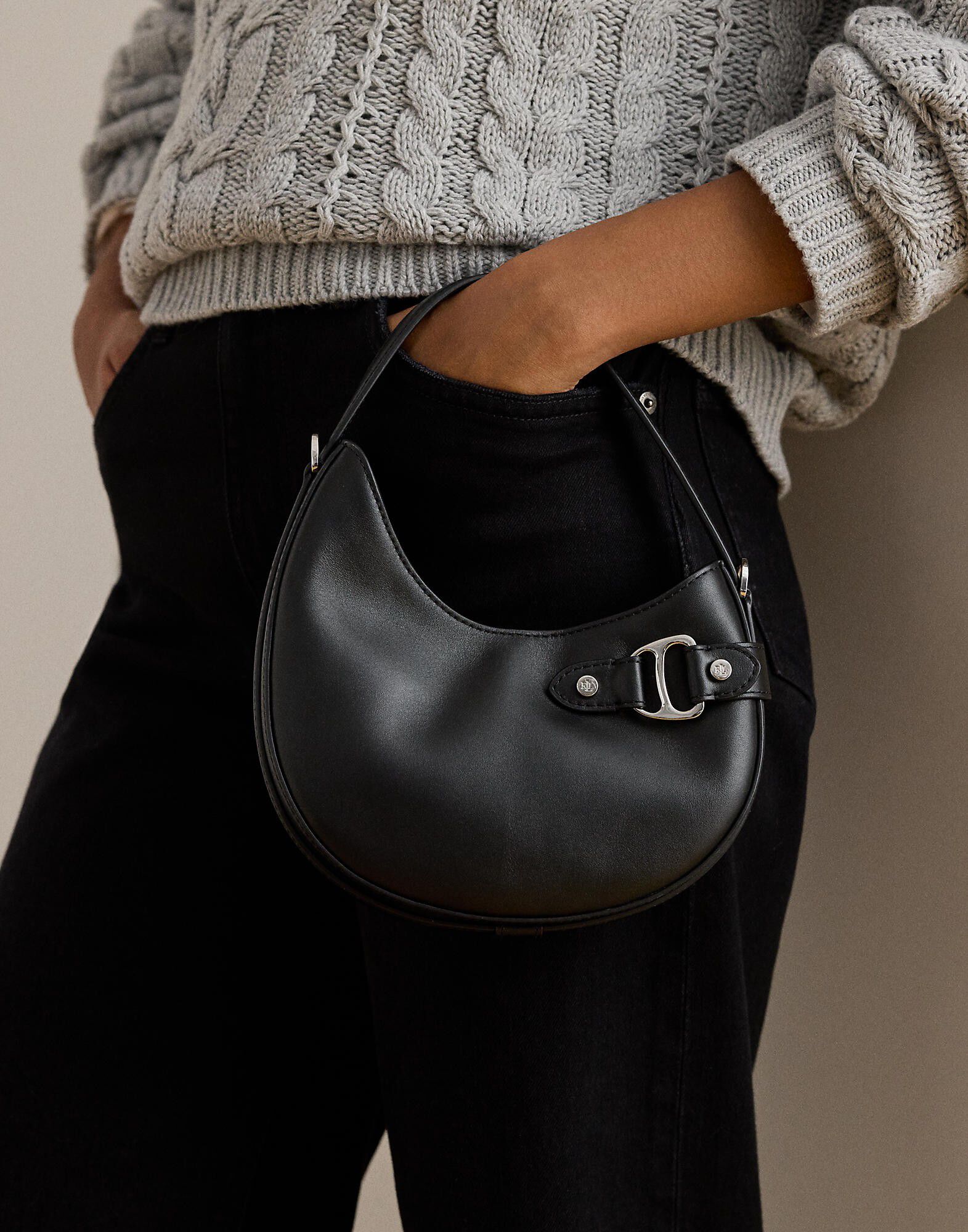 Leather Small Tasha Crossbody Bag