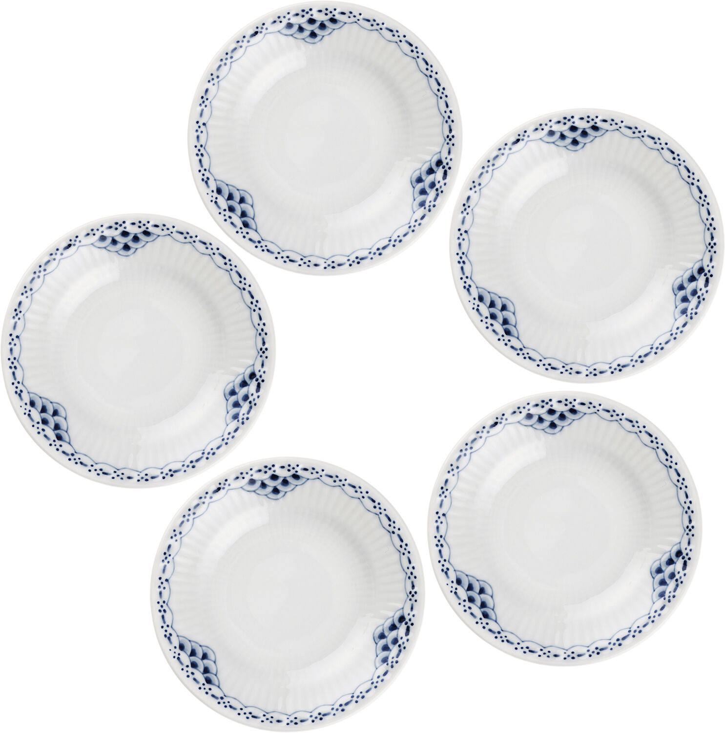 Prinsesse tallerken 11 cm 5-pak