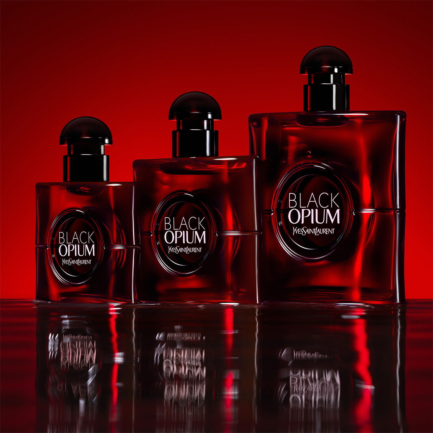 Black Opium Eau de Parfum Over Red