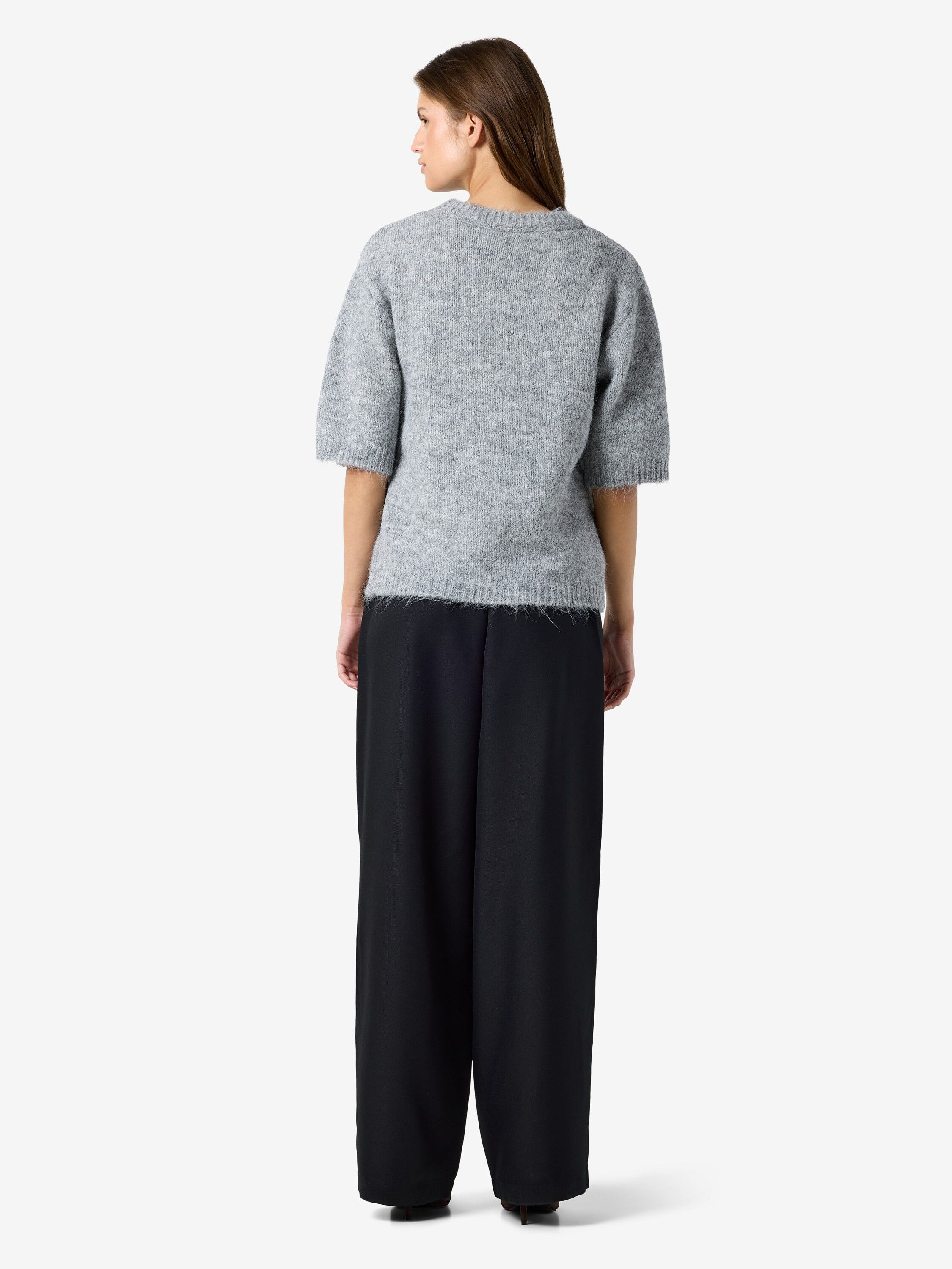 Nmsutton S/S O-Neck stickad noos