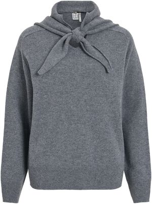 ROUKATE L/S V-NECK KNIT/PF/1