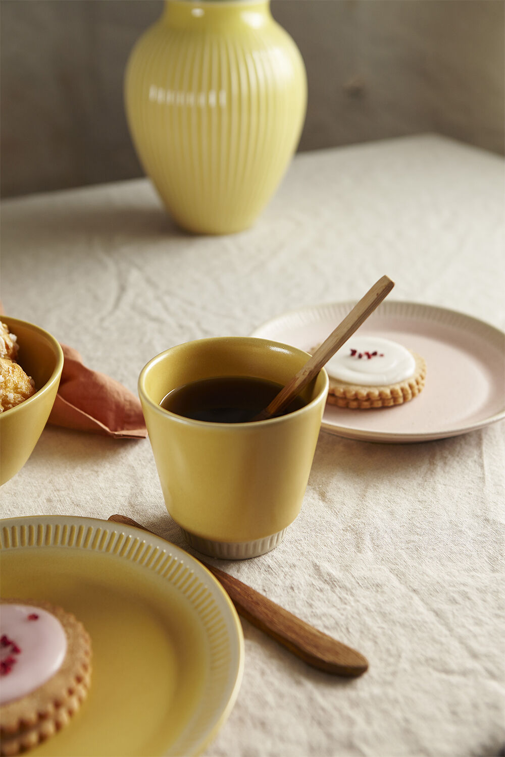 Colorit tallrik &Oslash; 19 cm yellow