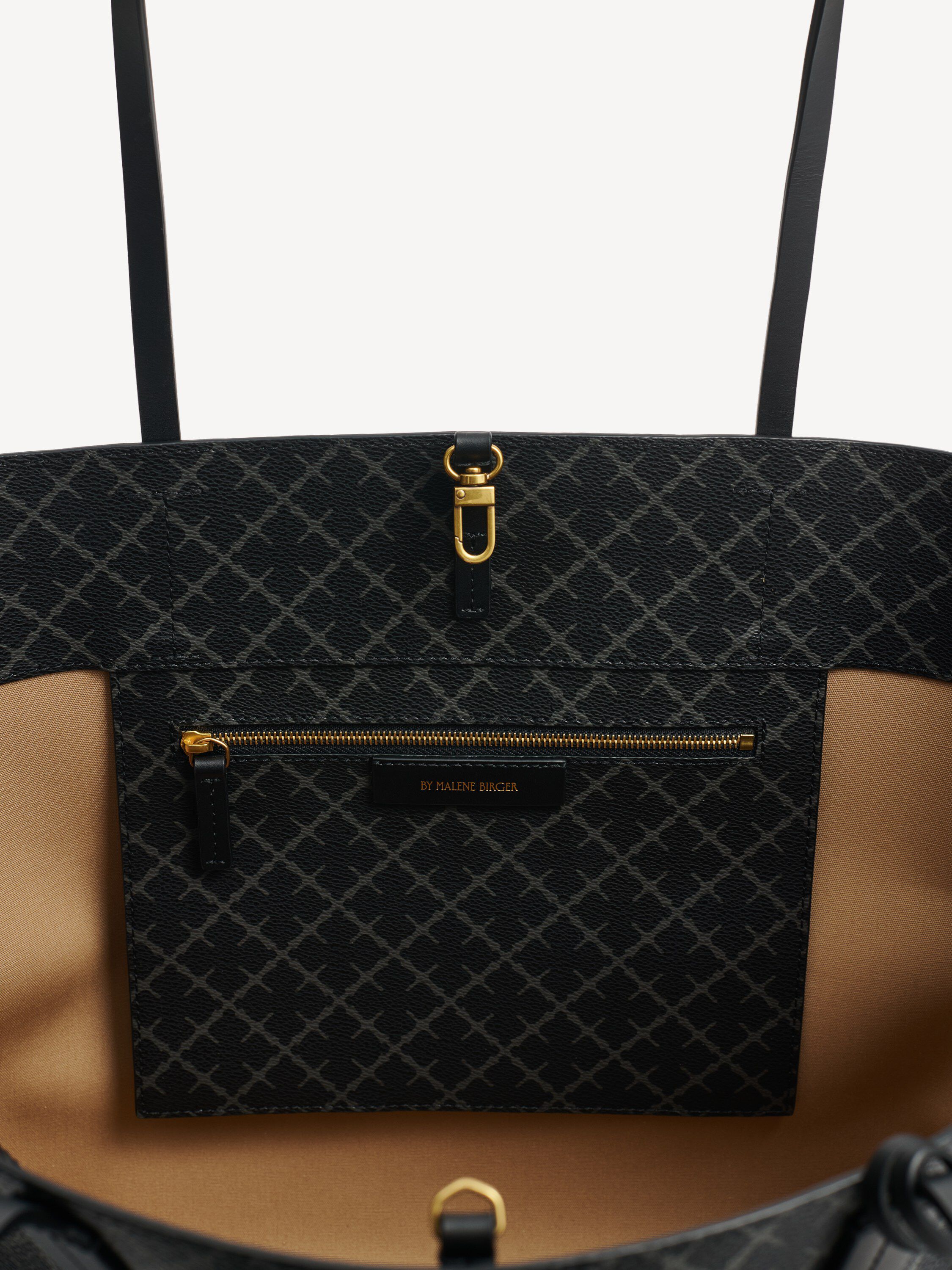 Abi totebag med print