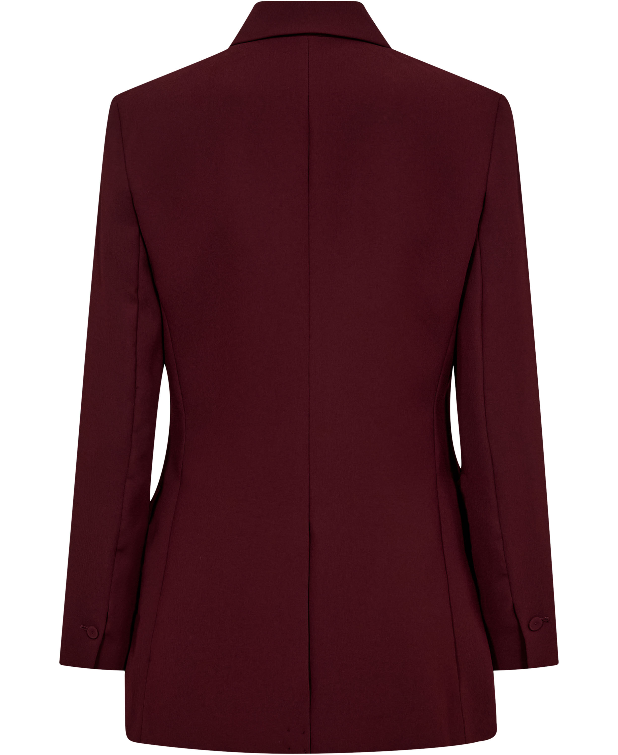 Double-breasted suit blazer