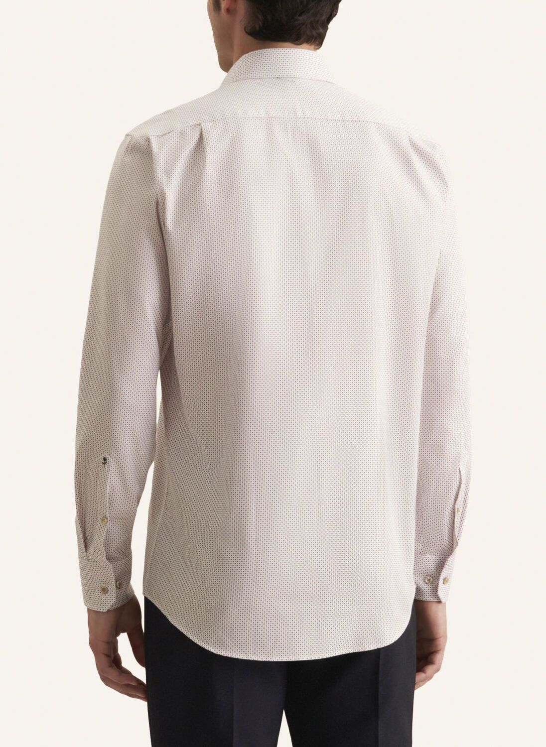 Business Shirt Regular Long sleeve Kent-Collar Print