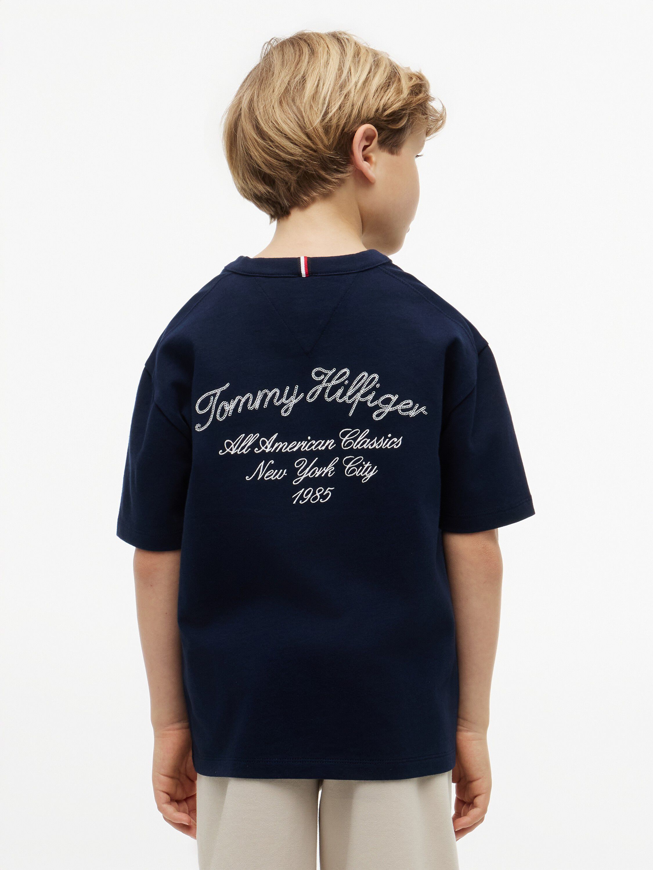 SCRIPT GRAPHIC T-SHIRT SS