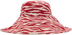 Zebra cotton bucket hat