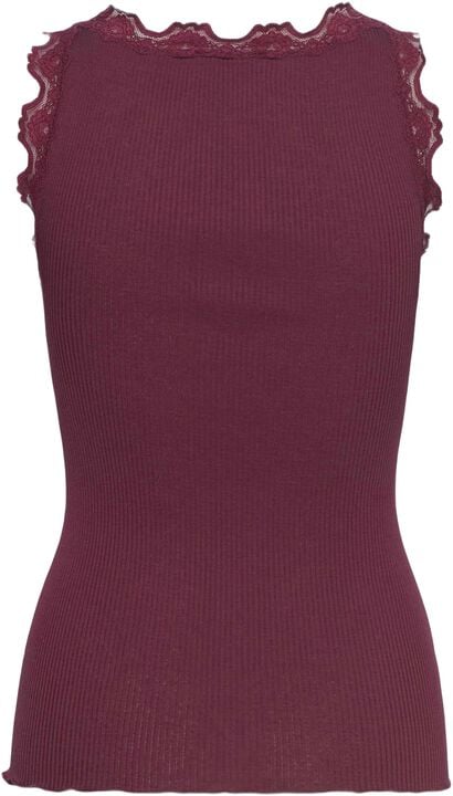RWBabette Silk SL U-neck Lace Top