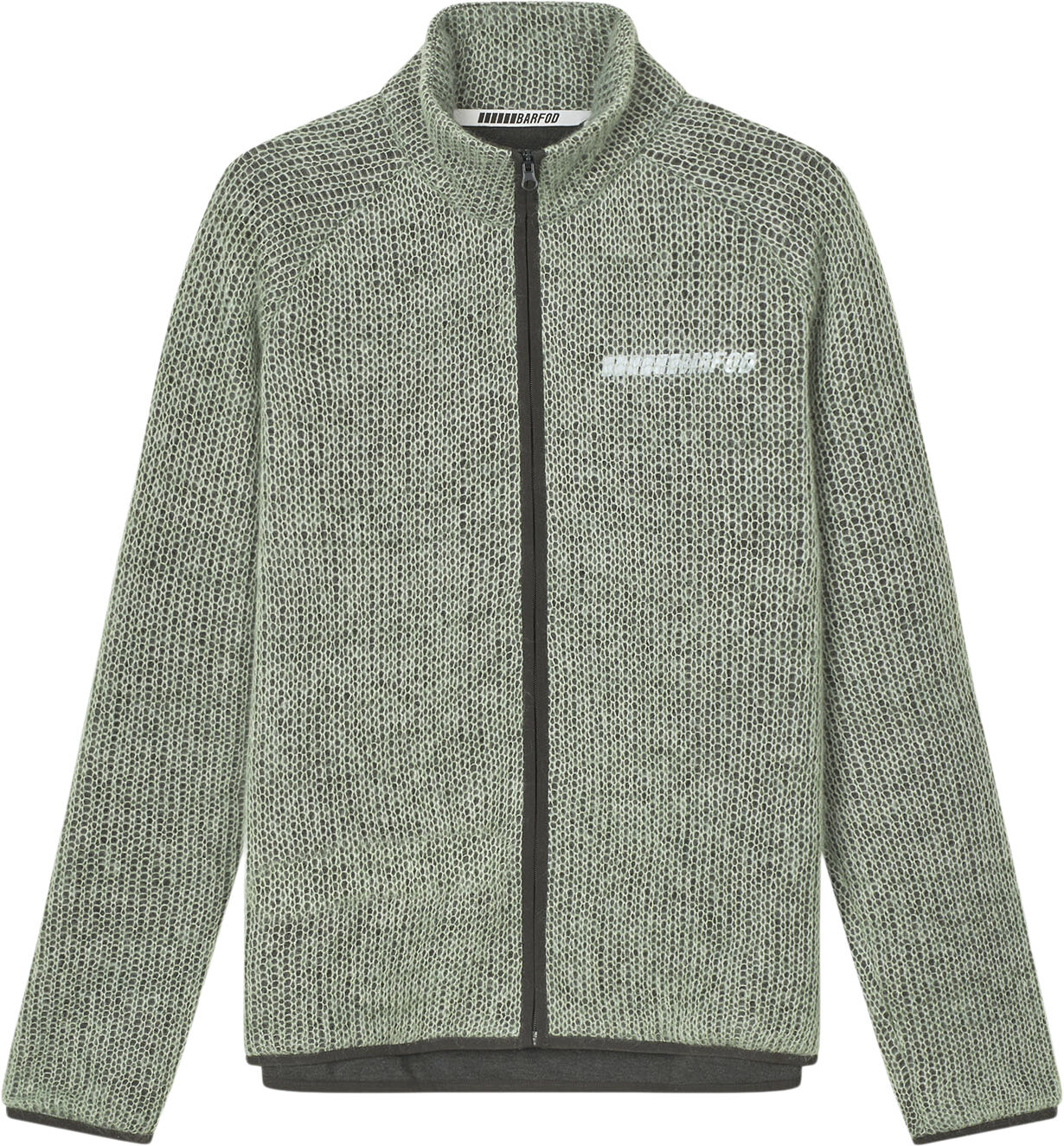 Janitor'' Double Layer Zip Cardiga