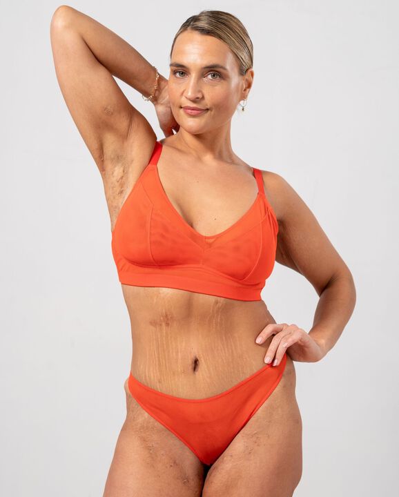 Mesh Support Bra