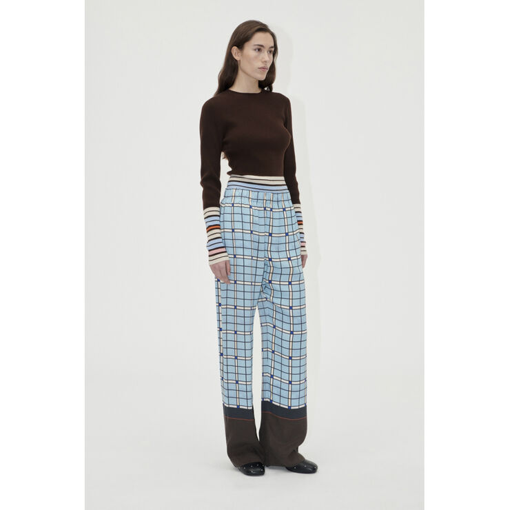 Elasticated Long Pants, 2263 Dry Viscose