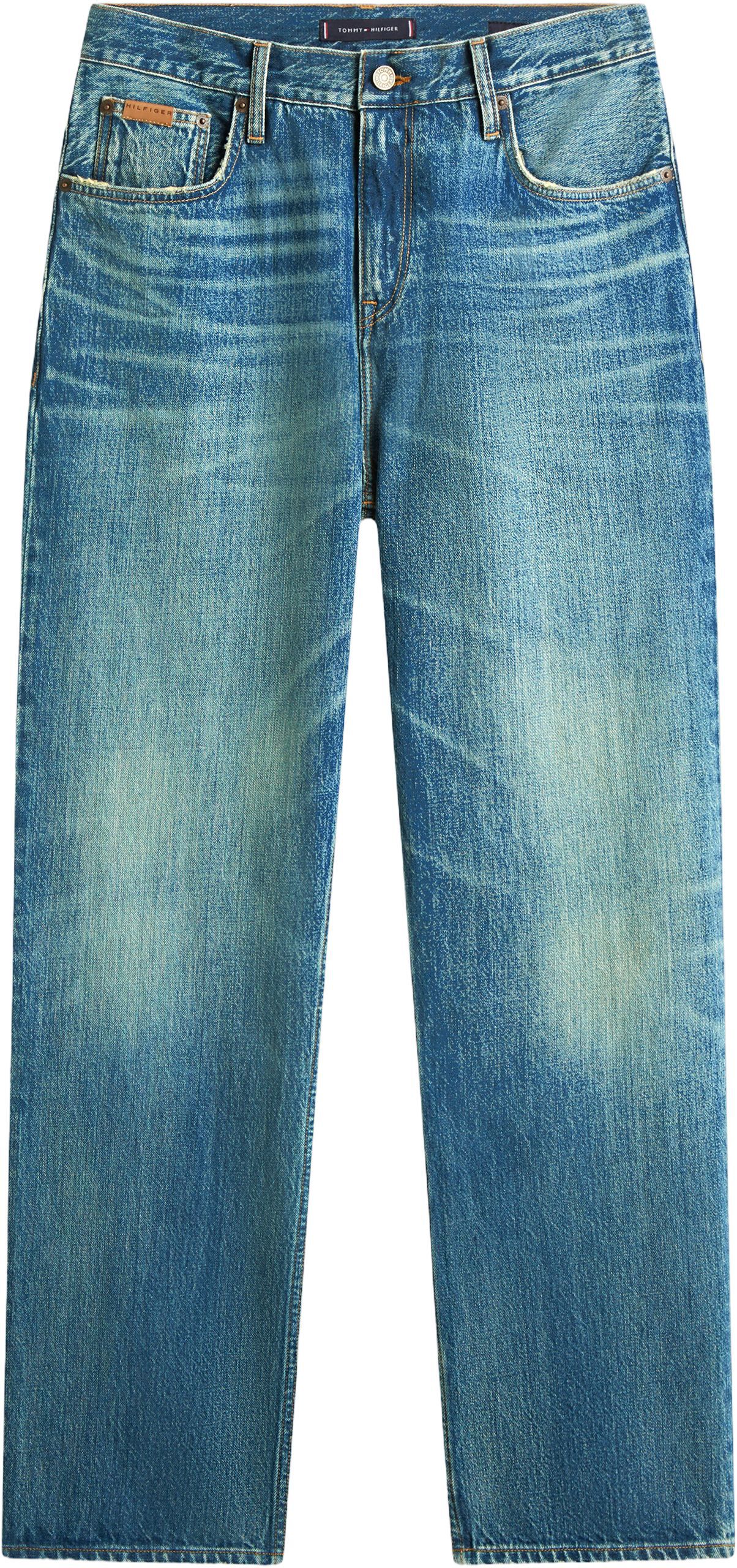 Back Cinch Relaxed Jeans