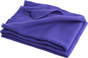 Mono Throw-W130 x L180-Deep purple