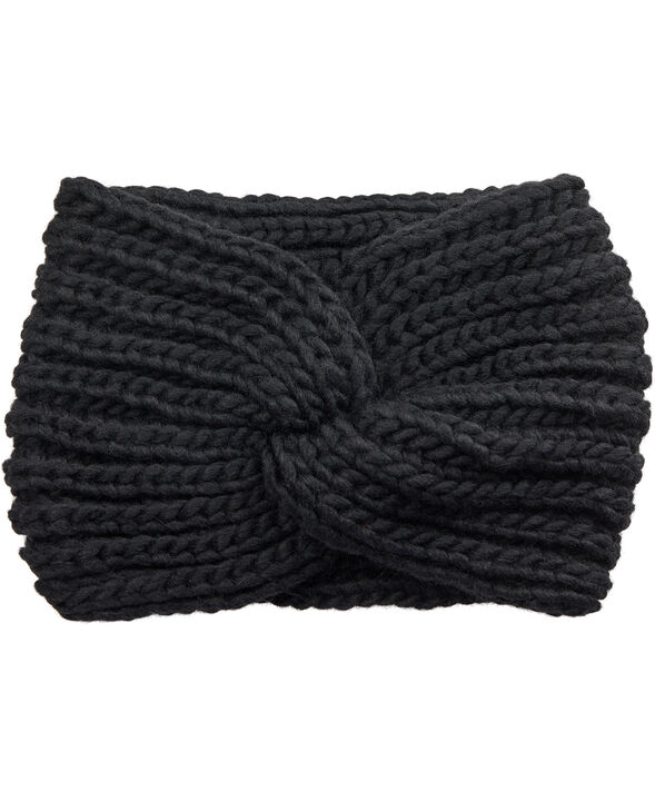 Knitted Headband - Black 2030