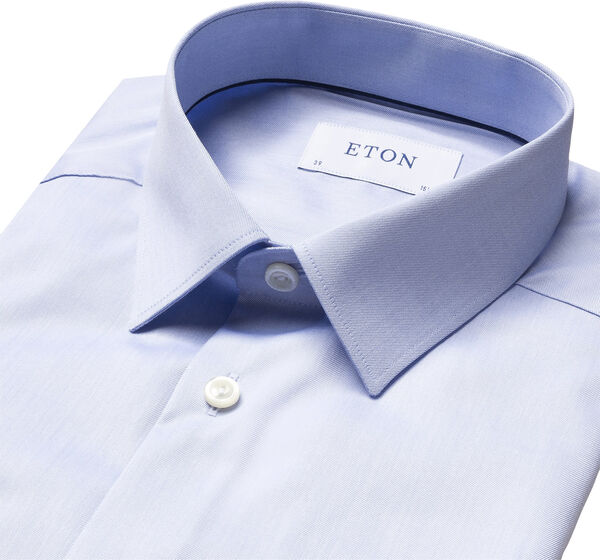 Super Slim Fit White Signature Twill Shirt
