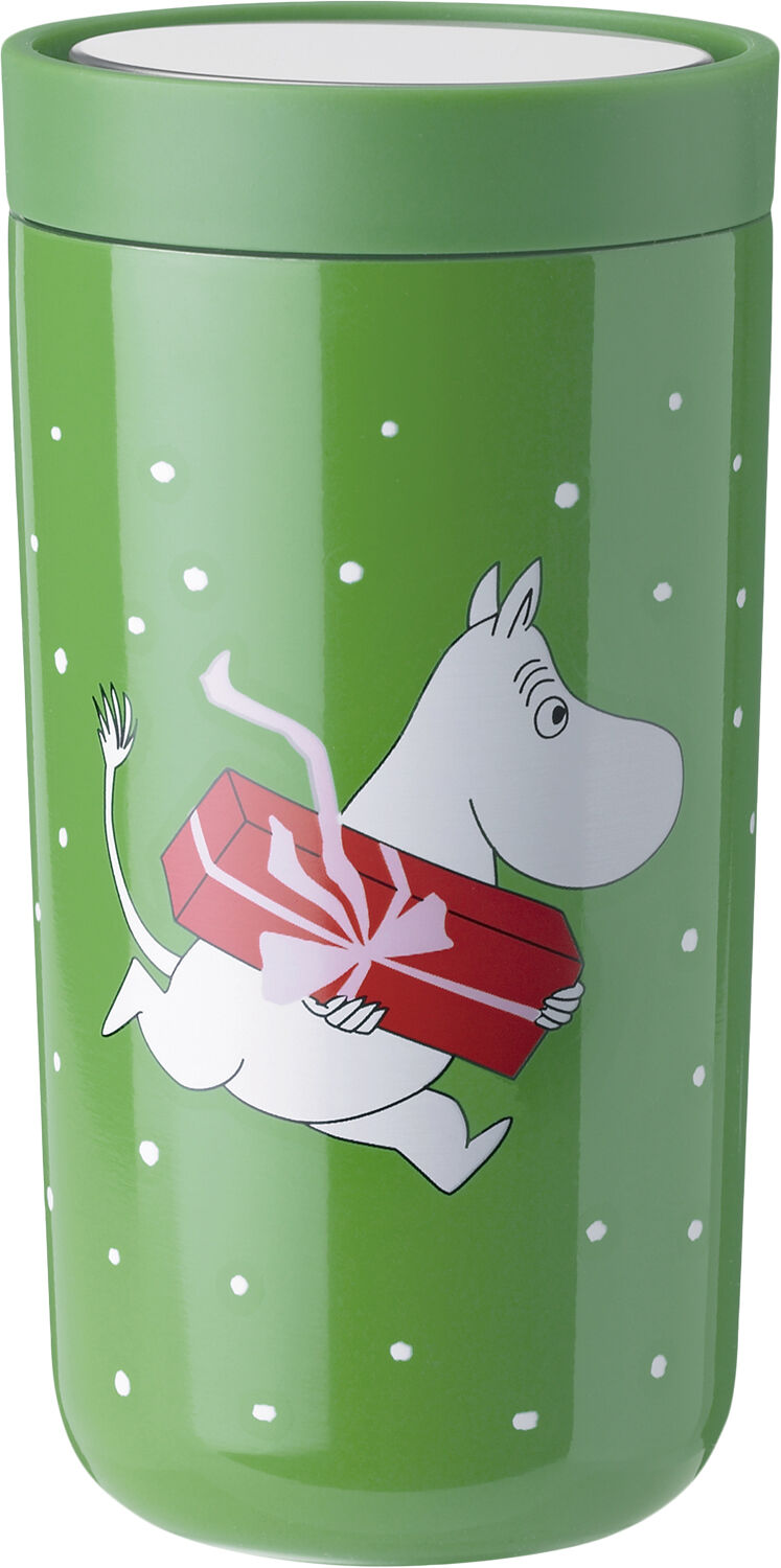 To Go Click to go mugg 0.2 l. Moomin present
