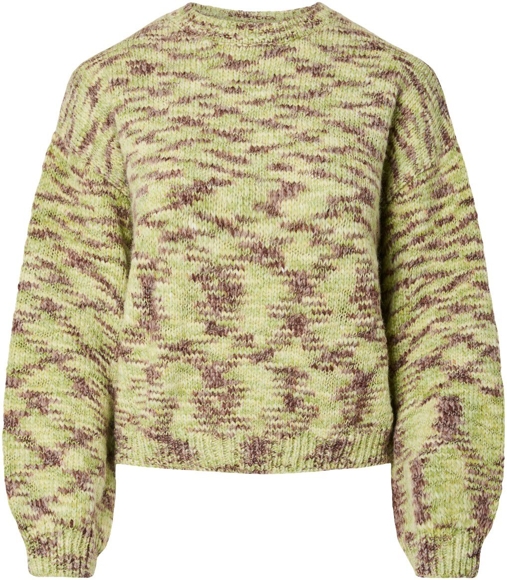 PCFILLA LS O-NECK PULLOVER KNIT D2D