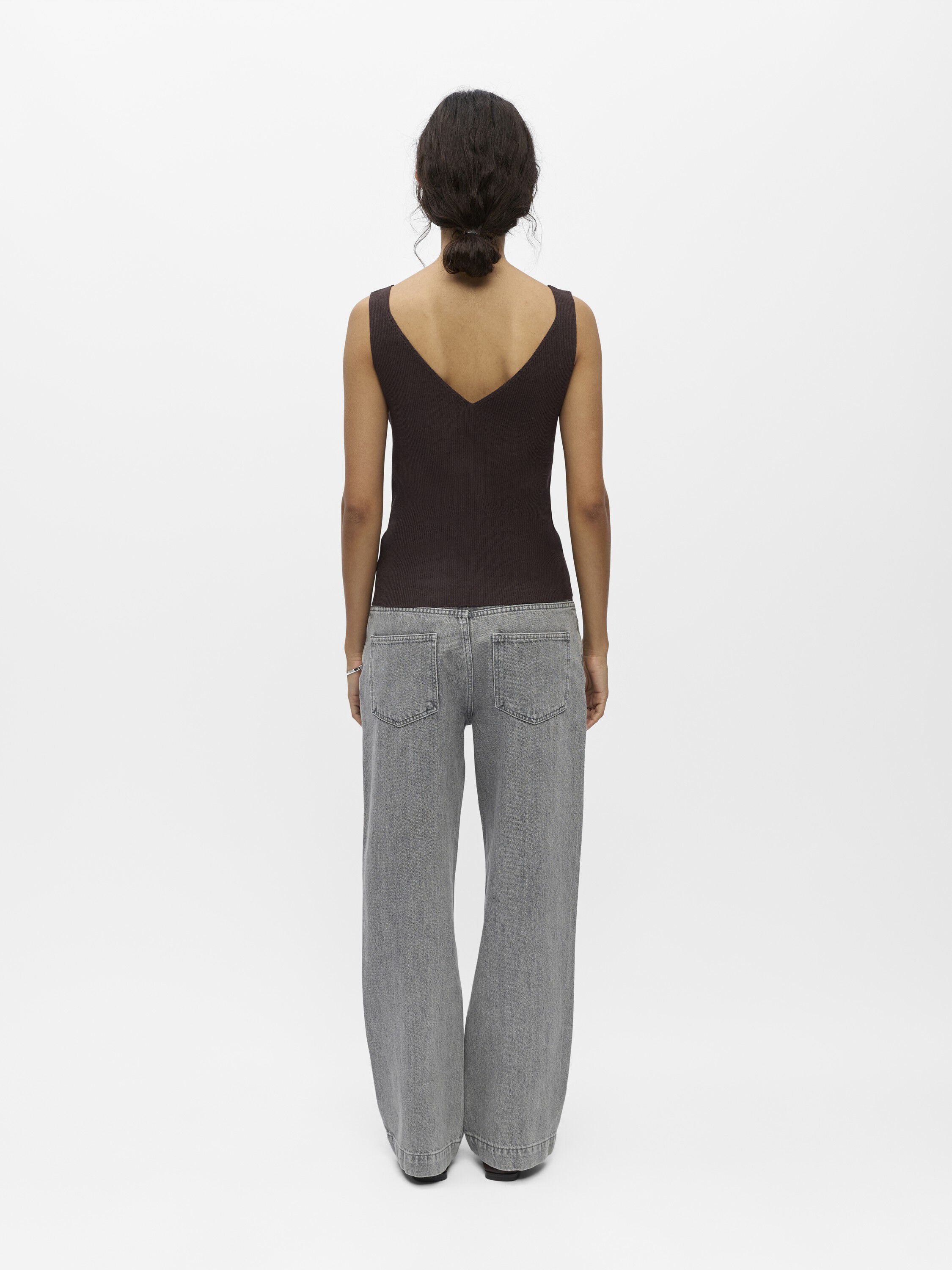 Objkuni Thess S/L Singlet Knit Top 145