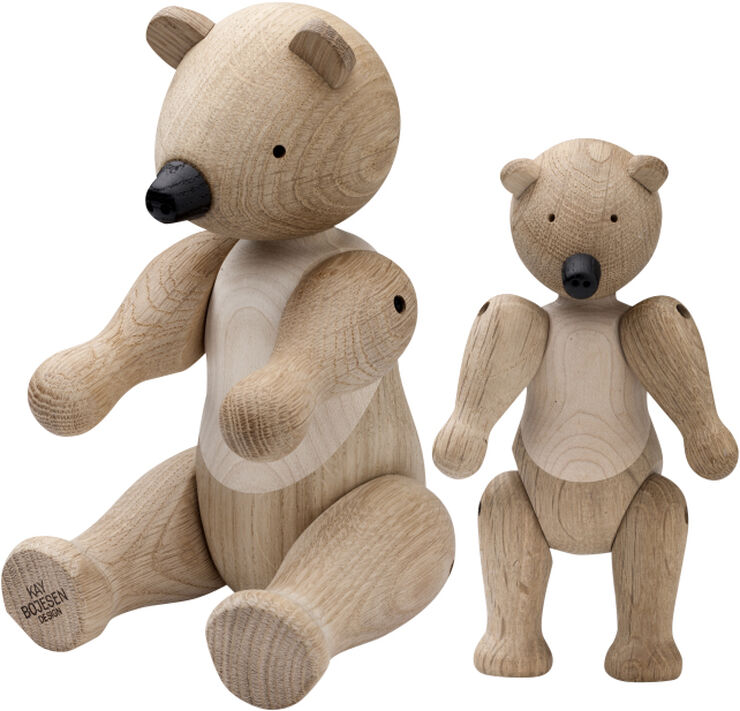 Bjørn mellem ubehandlet eg