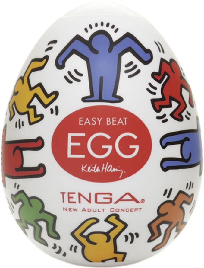 Tenga Egg Keith Haring Dance Onanihjälpemedel