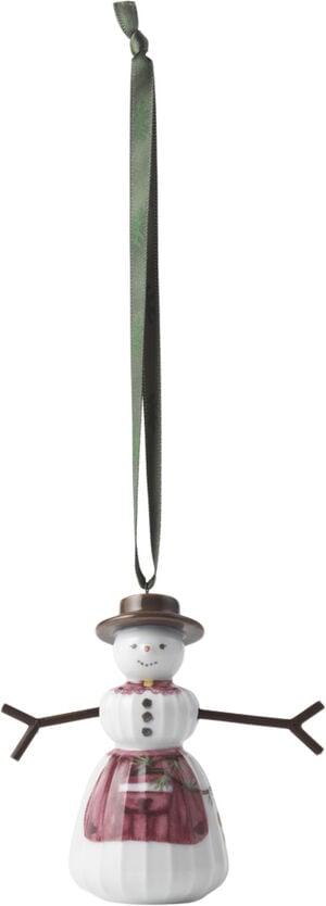 Hammersh&oslash;i Christmas Sn&ouml;gumma h&auml;ngande H9 vit m. deko