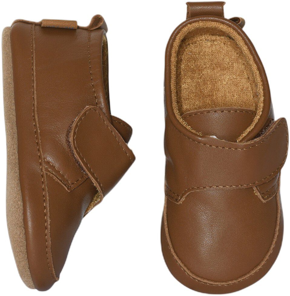 Leather Slippers with velcro