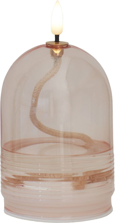 Dea Ø8xH11cm, Light pink, Batteri