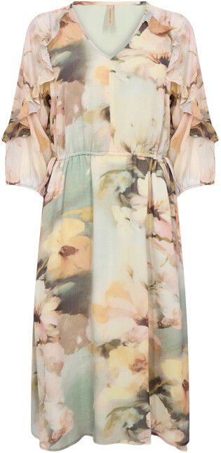 SC-CARMEN 2 Kjole Lysegr&oslash;n