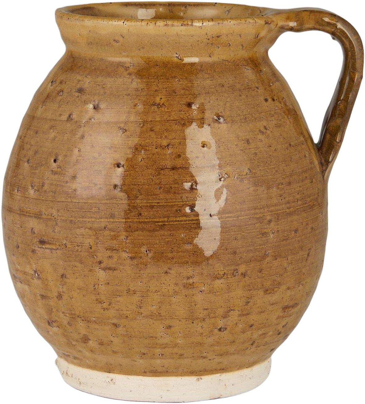 Vase m/hank rustik brun Avignon