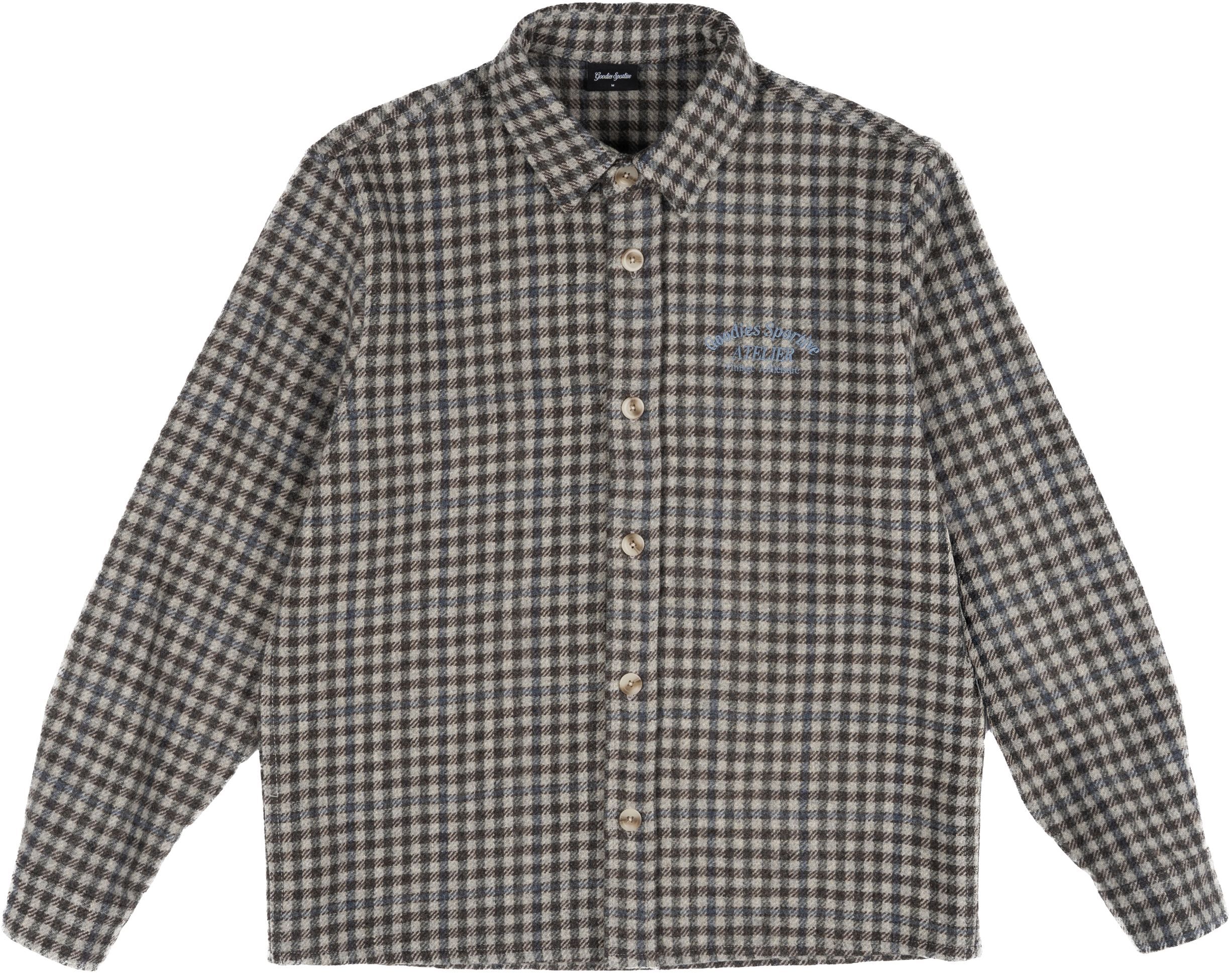 HUNTER CHECKS GREY SHIRT