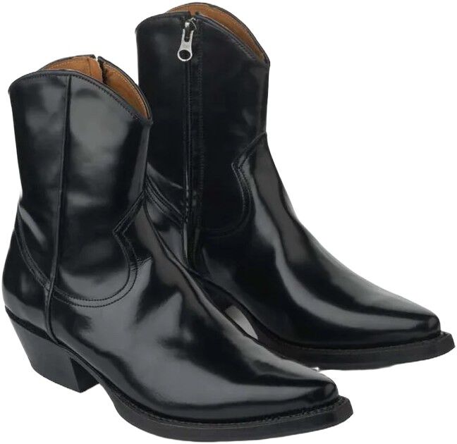 Western zip boot