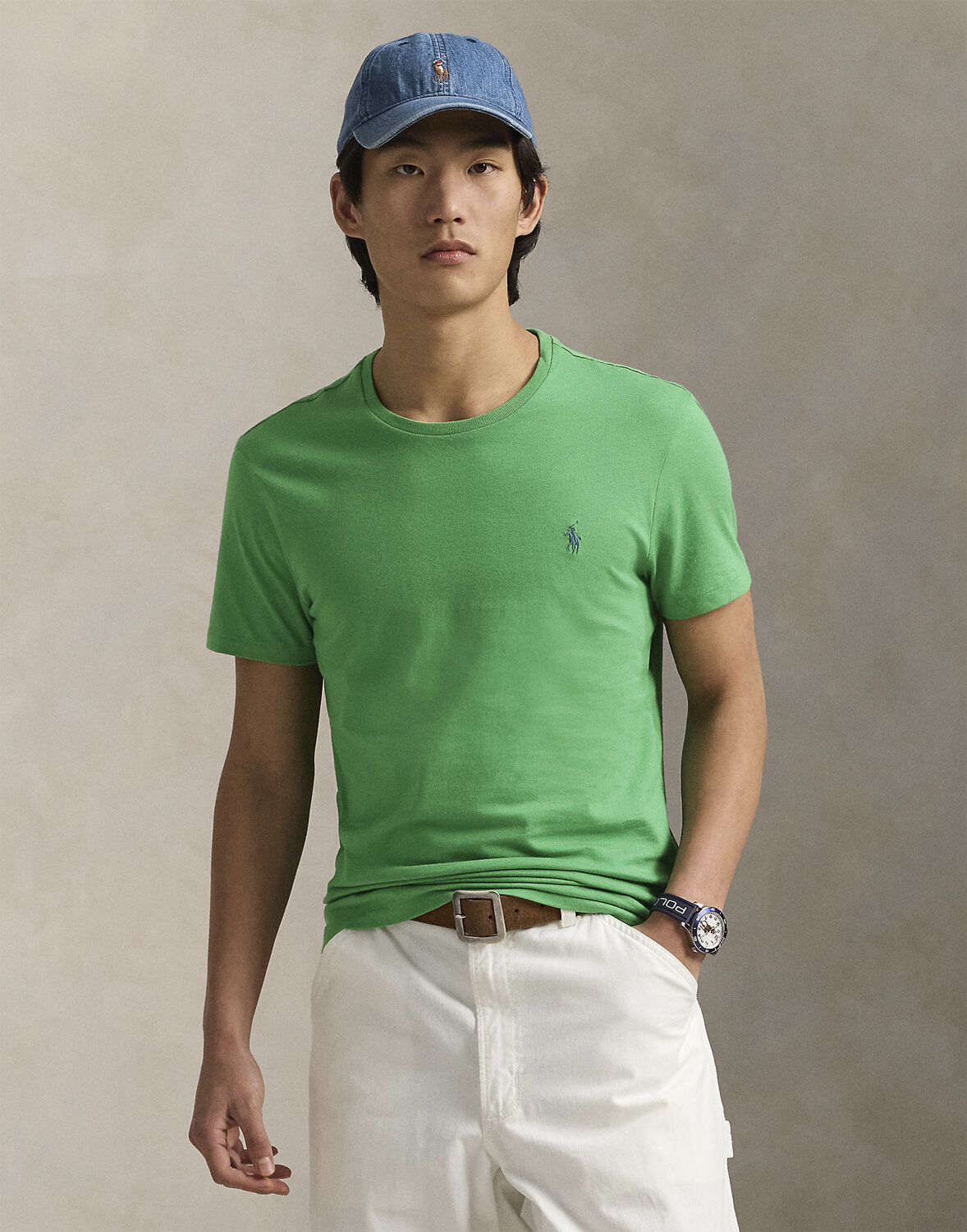 Custom Slim Fit Jersey Crewneck T-Shirt