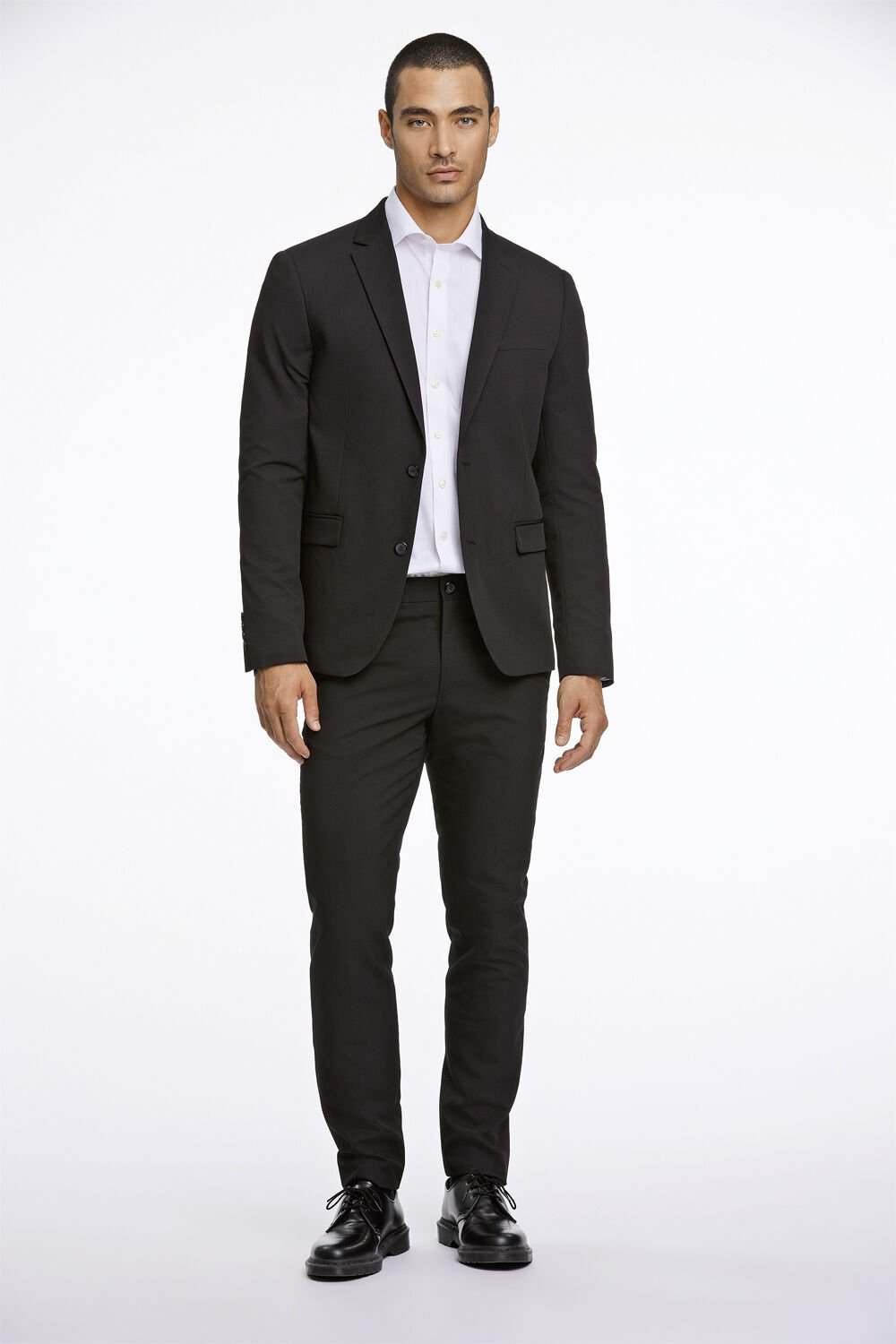 Fine twill stretch suit