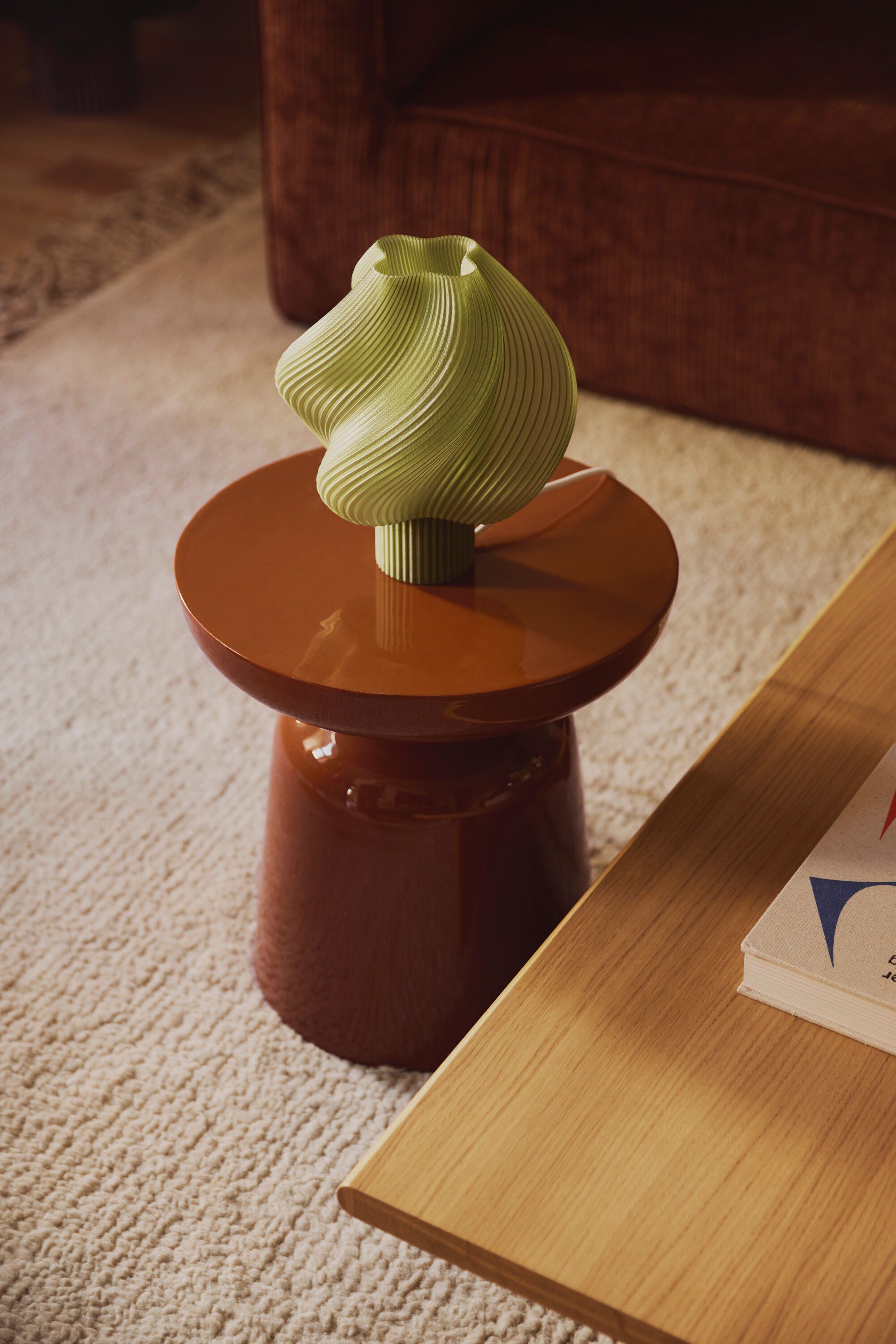 Soft Serve Table lamp Regular Olive