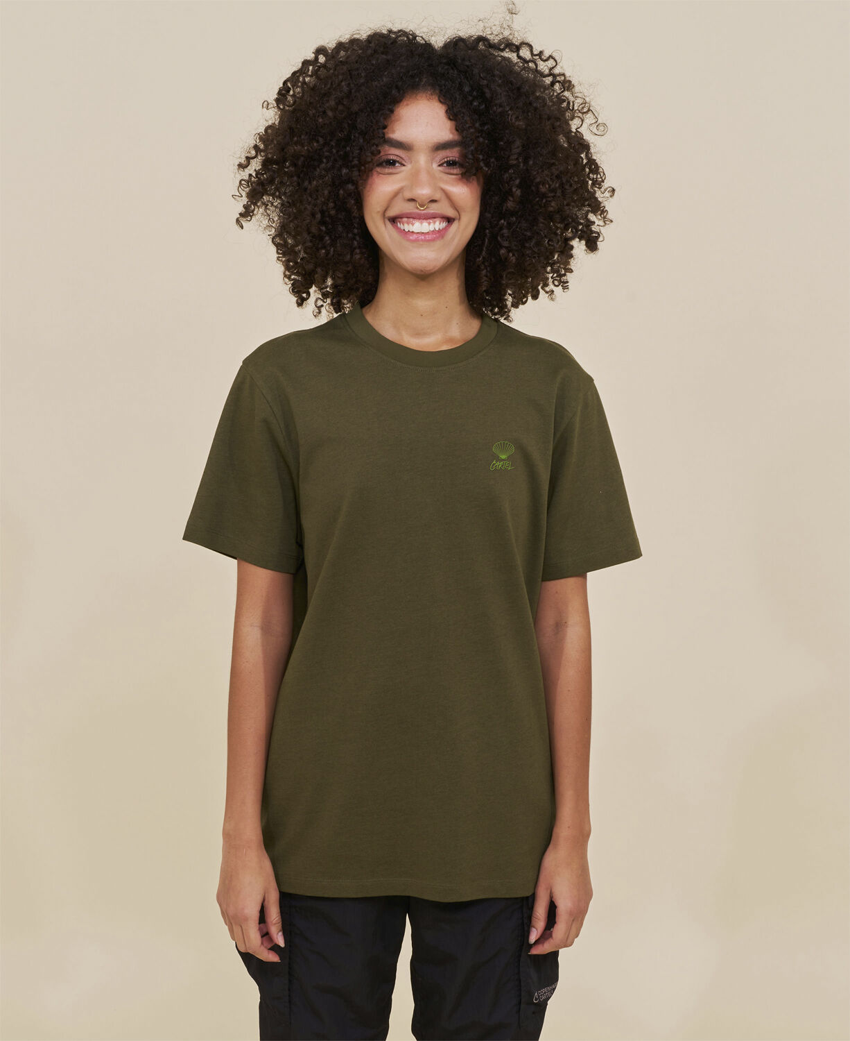 Cartel Scallop Embroidered Tee