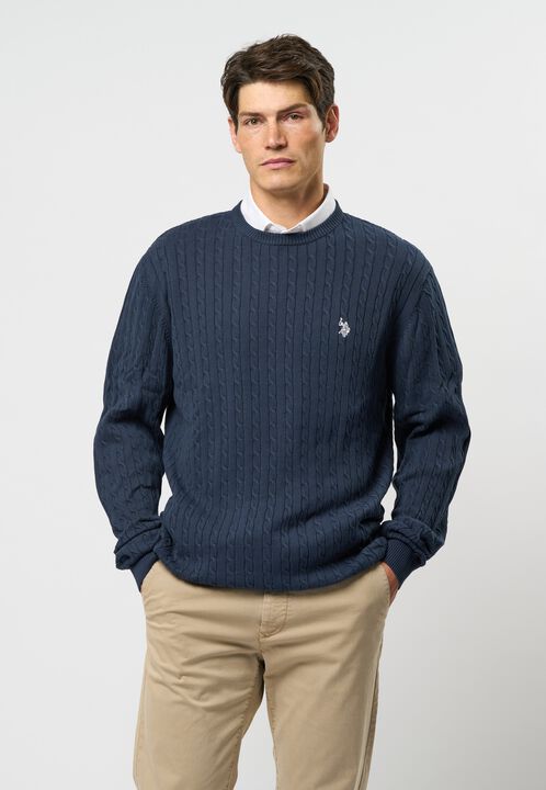 MADS REG COT USPA M KNIT