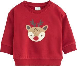 Behagelig sweatshirt i bomuldsjerse